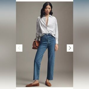 Levi’s Ribcage Straight Ankle. 26x27. Jazz Pop